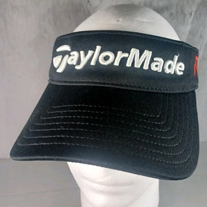 Taylor Made R15 Aeroburner Golf Visor Adjustable Strapback Black - Picture 1 of 4