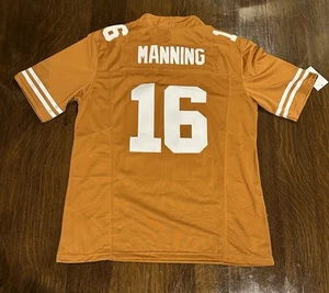 Arch Manning Nike Jersey Texas Longhorns #16 Men's Size Medium Stitched Orange - Picture 1 of 10