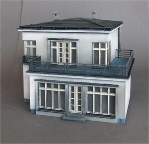 Wargaming Gelände Modernist Villa verschiedene Maßstäbe historisch Wargaming - Bild 1 von 11