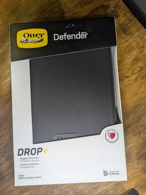 Otterbox Defender Series Protective Case Samsung Galaxy Tab A7 Black 77-80626 ❤️ - Image 1 of 4