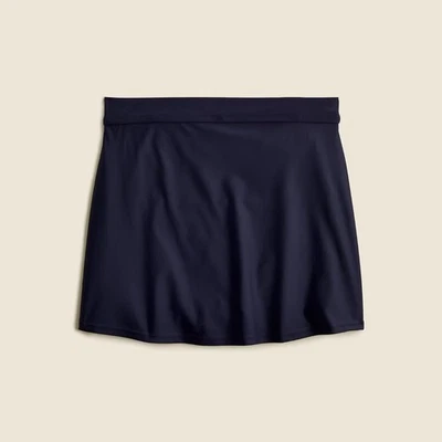 J. Crew Swim Skirt Skort Bottom Modest Navy Blue 2X NWT - Image 1 of 4
