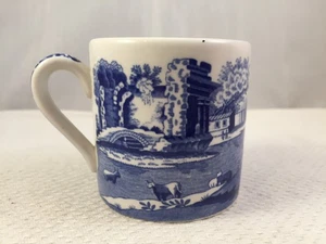 Spode Blue Italienische Kaffeetasse - Bild 1 von 5