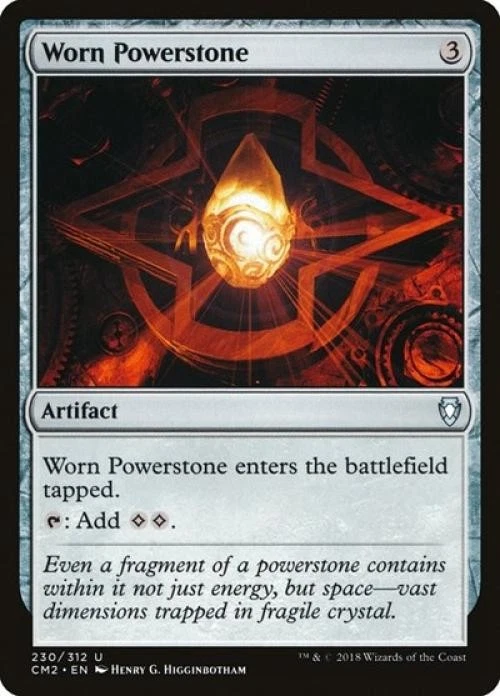 Worn Powerstone - Light Play MTG Commander Anthology Volume II - Image 1 of 1