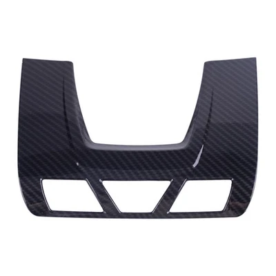 Cubierta de lámpara de luz de lectura delantera interior ABS de fibra de carbono apta para BMW X1 X5 X6 1 2 3 Foto 1 de 3