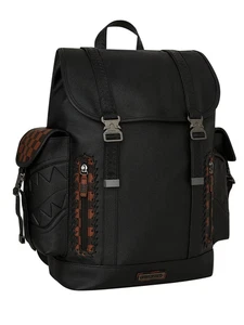 Sprayground Checkpoint Royale Monte Carlo Backpack🔥New Black Bookbag School Bag - Picture 1 of 9
