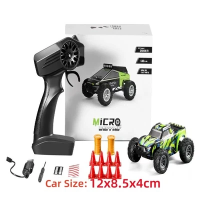 1/32 Mini RC Drift Climbing Car mit LED Licht Fernsteuerung Off Road Fahrzeug - Bild 1 von 4