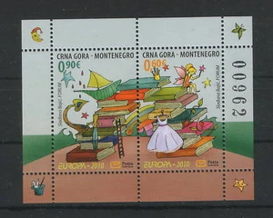 MONTENEGRO-BLOQUE-EUROPA CEPT-LIBROS INFANTILES-2010. - Imagen 1 de 2