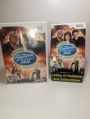 Karaoke Revolution Presents: American Idol Encore 2 Nintendo Wii CIB Mint Disc - Image 1 of 4