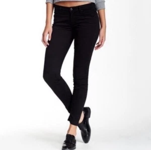 Mother Denim Womens 28 The Looker Crop Jeans Black Skinny Pants Retro Classic - Picture 1 of 10