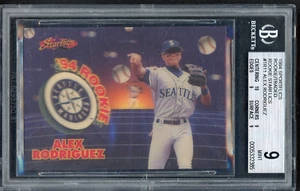 1994 SPORTFLICS ROOKIE TRADED 3D BGS 9 ALEX RODRIGUEZ ROOKIE #TR11 - Bild 1 von 2