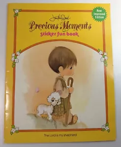 VTG Precious Moments: The Lord is my Shepherd - Sticker Fun Coloring Book 1980 - Picture 1 of 4