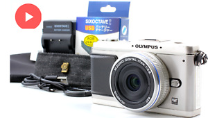 Olympus PEN E-P1 12.3 MP w/ 17mm m.zuiko lens and VF-1 viewfinder