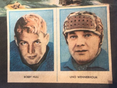 1961 JANUARY SWEDISH REKORD JOURNAL BOBBY HULL COMPLETE MAGAZINE - Image 1 of 4