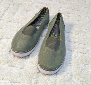 Zapatos informales sin cordones Daniel Green Jena de lona, 8W - Imagen 1 de 10