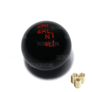 Black Car Ball 4wd Transfer Case Gear Shift Knob for Jeep/Wrangler YJ TJ JK - Picture 1 of 4