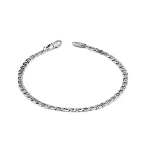 BRACCIALE BOCCADAMO da Uomo a maglia marina in argento 925 ref. MBR212 - Foto 1 di 1