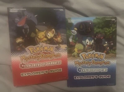 Pokemon Mystery Dungeon Explorers Of Time & Darkness. Ambas guías. Muy bueno. Foto 1 de 3