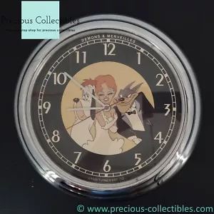 Extremely rare! Vintage Tex Avery clock. Demons Merveilles. Droopy, Wolf and Red - Picture 1 of 4
