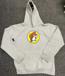 Bucees Youth Sweatshirt Hoodie Large 10/12 Gray - Picture 1 of 4