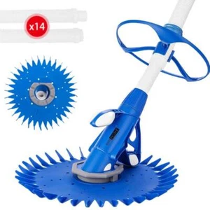 Automatic Pool Cleaner Swimming Pool Vacuum Inground Above Ground w/ 14 Hoses - Picture 1 of 6