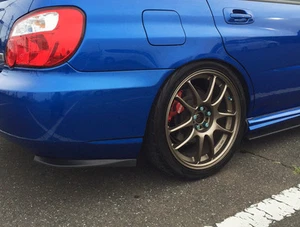 Se adapta a SUBARU Impreza. WRX STi Blobeye/Hawkeye escupitajos labiales traseros 03-07. Coches de alto rango. - Imagen 1 de 1