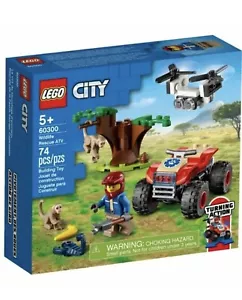60300 WILDLIFE RESCUE ATV city lego NEW legos set MONKEY poop scorpion drone 4x4 - Picture 1 of 1