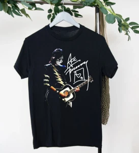 Camisa unisex vintage Ace Frehley Signature para fans algodón negra S-234XL JU431 - Imagen 1 de 3
