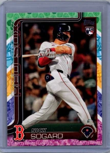 2025 Topps Pascua Pastel Foil Nick Sogard Novato #94 - Medias Rojas de Boston - Imagen 1 de 2