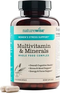 Multivitamin for Women + Stress Support + B-Complex + Vitamin C + D3 K2 for I... - Picture 1 of 6