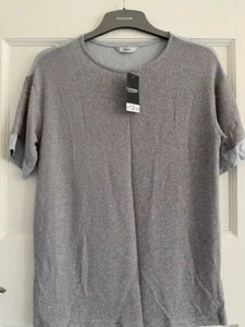 George top silver/glitter Women UK size 8 NEW/TAGS Great 4 Christmas/New Year - Picture 1 of 8