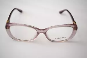 Versace Optical Authentic Pink Translucent 3234-B-A 5223 53-16-140 Eyeglasses - Picture 1 of 5