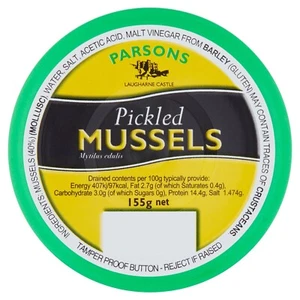 Parsons Pickled Mussels 155g - Picture 1 of 1