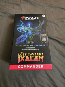 MTG Explorers of the Deep Commander Deck Lost Caverns of Ixalan SEALED Magic - Picture 1 of 4