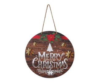 Premium Merry Christmas Printed Well Hanging /Door Hanging for home and office - Picture 1 of 5