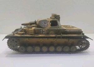 WW II Plastic Model Tank German Assembled Incomplete - Picture 1 of 8