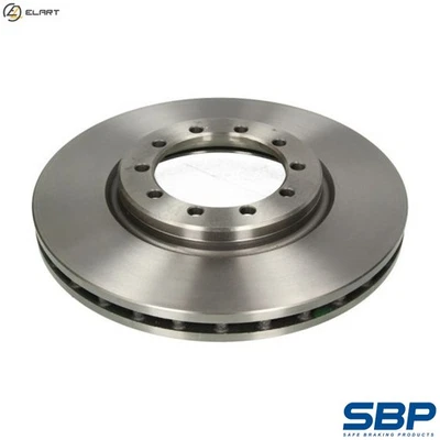 2x BRAKE DISC 02-RV002 FOR RENAULT TRUCKS MASCOTT/Platform/Chassis/Van 2.8L 4cyl - Image 1 of 4