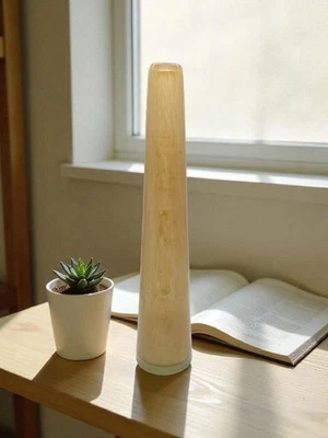 Unikat Schätzchen Henry Dean Mundgeblasen XXL Glas Vase Stangenvase H ca 45 cm - Bild 1 von 4