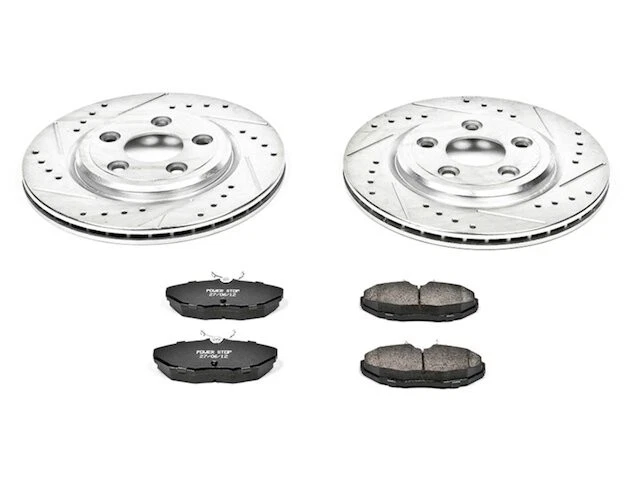 Kit de pastillas de freno trasero y rotor 99TWMR19 para Ford Thunderbird 2002 2003 2004 2005 Foto 1 de 1