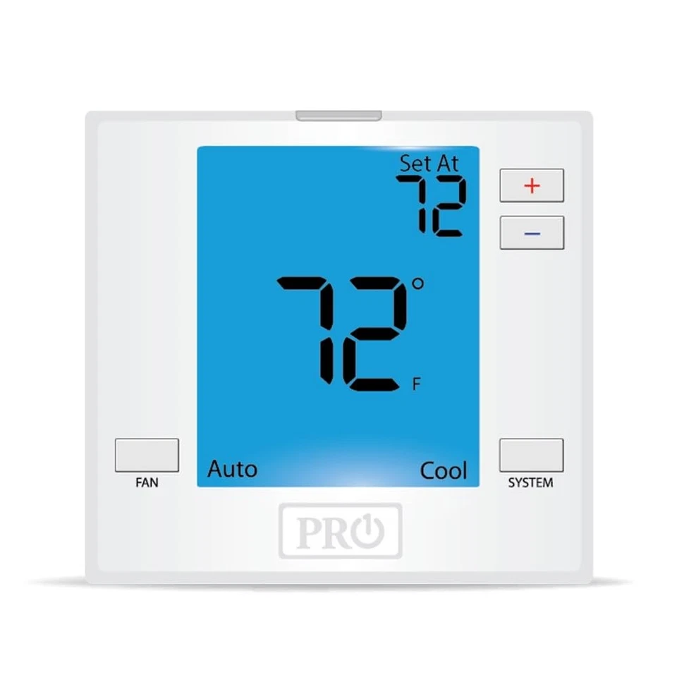 PRO1 IAQ T955WH Touchscreen Universal Programmable Thermostat with Humidity - Image 1 of 1