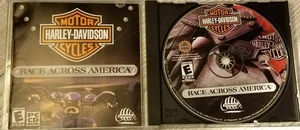 HARLEY-DAVIDSON Motorcycle: RACE ACROSS AMERICA (pc CD-ROMs, 1999) Game track - Picture 1 of 6