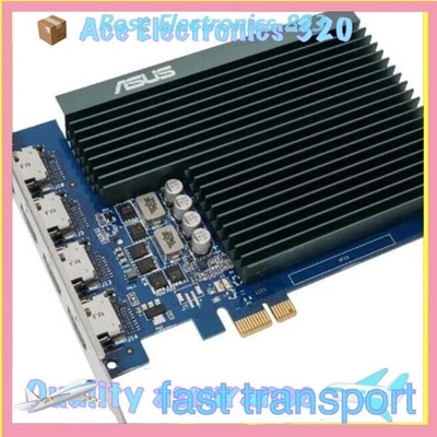  GT 730 2GB ASUS GeForce 4 x HDMI Graphics Card - Image 1 of 4