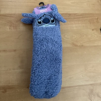 Disney Lilo & Stitch 3D Sherpa Calcetines Bordados Acogedores Vellón Zapatilla Calcetines Foto 1 de 4