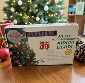 Nog Vintage Alby’s Midget Indoor/Outdoor 35 Light Set Mehrfarbig - Bild 1 von 2