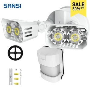 SANSI 1800LM Motion Sensor LED Security Light Outdoor 18W IP65 Waterproof Lamp - Picture 1 of 11