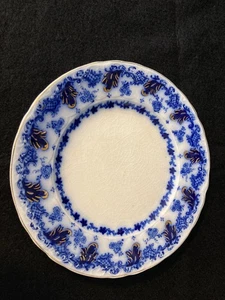 ESTATE FIND JOHNSON BROTHERS ASTORIA FLO BLUE 7 1/4" PLATE very good condition - Picture 1 of 5
