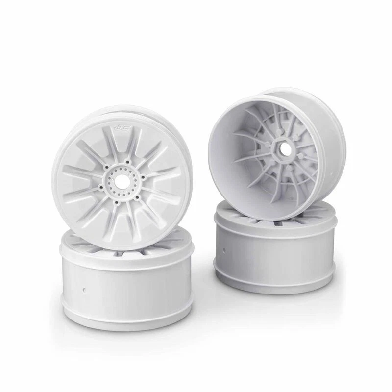 JConcepts 1/8 Pioneer 4.0" Truck Wheel, White (4) - JCO3448W - Image 1 of 1