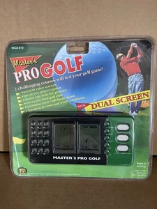 MASTER`S PRO GOLF RARE HANDHELD GAME DUAL SCREEN 1995 MICRO GAMES COLLECTIBLE - Picture 1 of 2