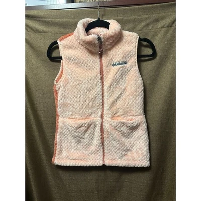 Chaleco Sherpa Columbia Niños Rosa Talla 10-12 Niñas Nuevo sin Etiquetas  Foto 1 de 4