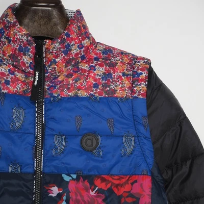 Desigual Women's Jacket Size S Removable Sleeves 20SWEWXU RRP: 99.95 Eur - Image 1 of 4