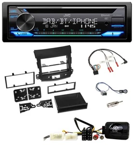 JVC Bluetooth Lenkrad USB DAB CD Autoradio für Mitsubishi Outlander 2007-2010 - Bild 1 von 11
